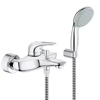 Смеситель для ванны и душа Grohe Eurostyle 2015 33592003 с гарнитуром, хром