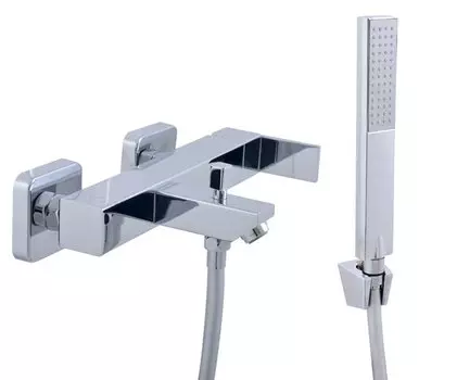 Смеситель для ванны и душа Rav-Slezak Loira LR554.5/1 с душевым гарнитуром, хром