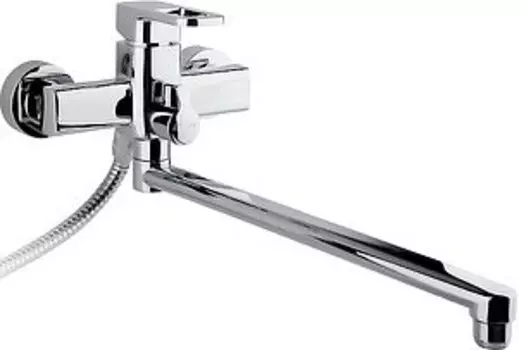 Смеситель для ванны и душа Timo Sahara 2205YCR chrome с душевым ганитуром