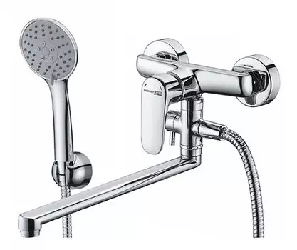 Смеситель для ванны и душа Wasserkraft Vils 5602L с гарнитуром