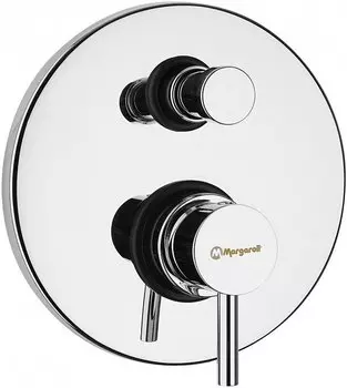Смеситель для ванны Margaroli Moderna RU2008AA01CR с внутренней частью, хром