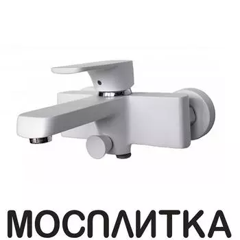 Смеситель для ванны с душем D&amp;K Berlin.Steinbeis DA1433226 белый матовый