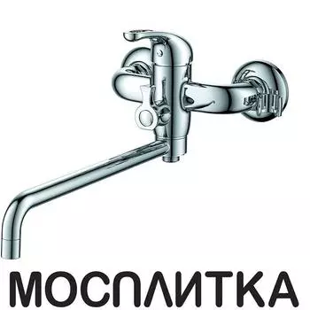 Смеситель для ванны с душем D&amp;K Rhein.Eucharius DA1373301 хром глянец