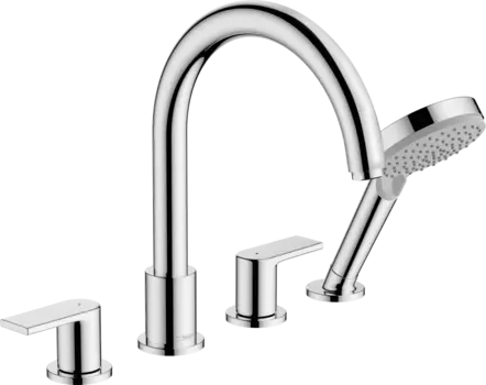 Смеситель для ванны с душем Hansgrohe Vernis Shape 71459000 хром