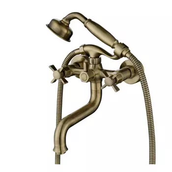 Смеситель для ванны с душем KAISER Cross 41022-1