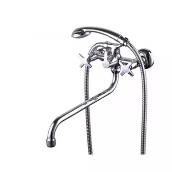 Смеситель для ванны с душем KAISER Crystal 28155