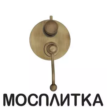 Смеситель для ванны с душем Paini Duomo 88F36911 старая бронза, на 2 потребителя