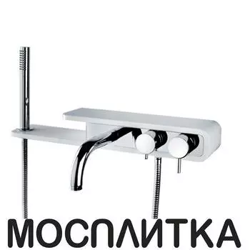 Смеситель для ванны с душем Paini Pad PDCR100B0 хром глянец