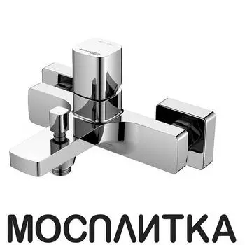 Смеситель для ванны с душем Wasserkraft Naab 8601 хром глянец
