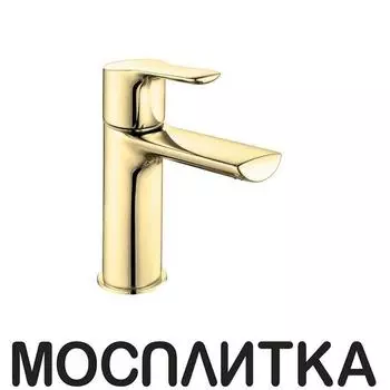 Смеситель E.C.A. Luna для раковины золото, 102808940EX