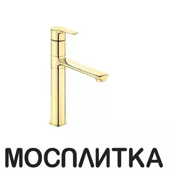 Смеситель E.C.A. Luna для раковины золото, 102808949EX