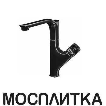 Смеситель E.C.A. Myra для кухонной мойки черный, 104518063EX
