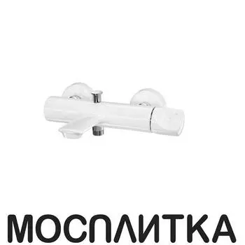 Смеситель E.C.A. Myra для ванны белый, 104102470EX