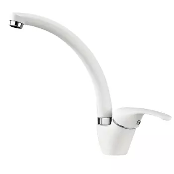 Смеситель Granula GR-2024 для кухонной мойки, арктик