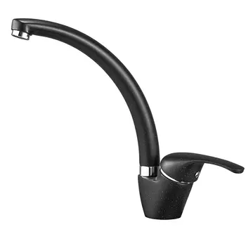 Смеситель Granula GR-2024 для кухонной мойки, черный