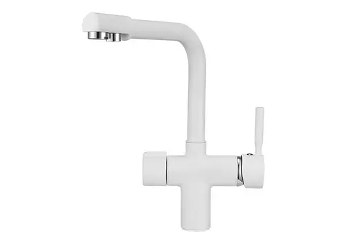 Смеситель Granula GR-2088 для кухонной мойки, арктик