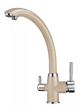 Смеситель Granula GR-2167 для кухонной мойки, песок