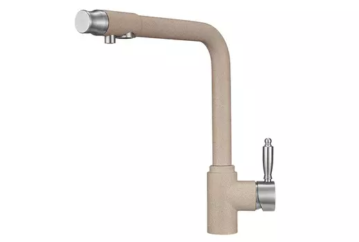 Смеситель Granula GR-2301 для кухонной мойки, песок