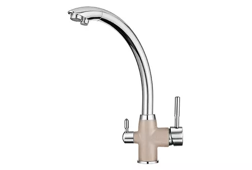 Смеситель Granula GR-3167 для кухонной мойки, антик