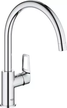 Смеситель Grohe BauLoop 31368001 для кухонной мойки, хром