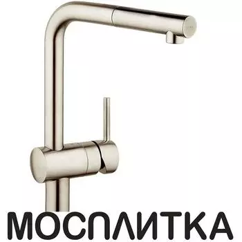 Смеситель Grohe MINTA 32168DC0 для кухни с выдвижным изливом, суперсталь