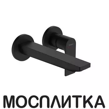 Смеситель Hansgrohe Rebris E 72568670, черный
