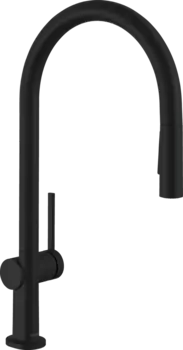 Смеситель Hansgrohe Talis M54 для кухонной мойки 72800670 черный