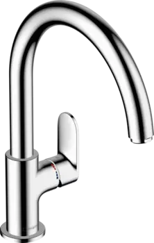 Смеситель Hansgrohe Vernis Blend для кухонной мойки 71870000 хром