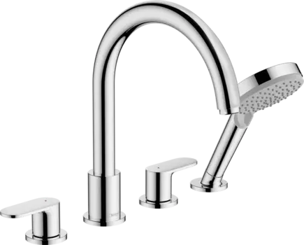 Смеситель Hansgrohe Vernis Blend для ванны с душем 71456000 хром