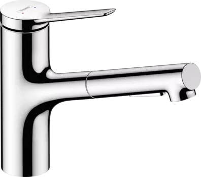 Смеситель Hansgrohe Zesis M33 74800000 для кухонной мойки, хром