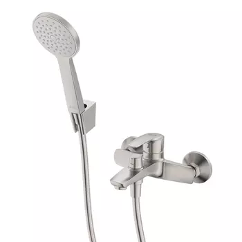 Смеситель Iddis Ray RAYBN02i02 для ванны с душем, сатин