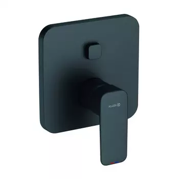 Смеситель для ванны с душем Kludi Pure&amp;Style 406593975 матовый черный