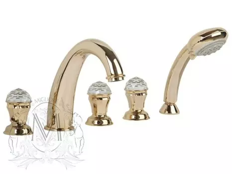 Смеситель Migliore Korona ML.KRN-4780.DO для ванны/душа - золото