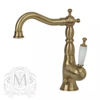 Смеситель Migliore Oxford ML.OXF-6313.BR для раковины - бронза