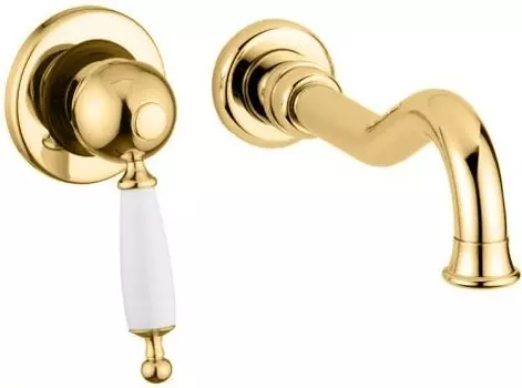 Смеситель Migliore Oxford ML.OXF-6345.DO для раковины - золото