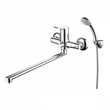 Смеситель Milardo Amplex AMPSB02M10 для ванны с душем, хром