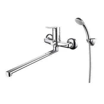 Смеситель Milardo Stripe STRSB02M10 для ванны с душем, хром