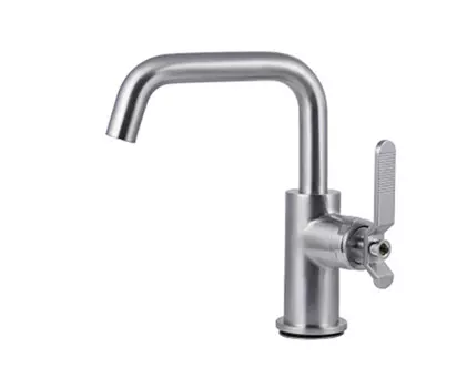 Смеситель на раковину Bronze de Luxe 1760'S LOFT матовый хром 1178CC