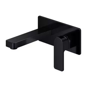 Смеситель Omnires Baretti для умывальника скрытого монтажа (черный BLM), BA7815BL