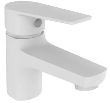 Смеситель Orange Loop M26-021W для раковины, белый