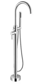 Смеситель Orange Steel M99-336cr для ванны напольный, хром