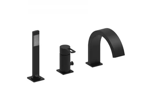 Смеситель Paffoni Ringo для ванны с душем RIN040LNO черный