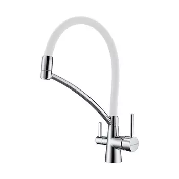 Смеситель Paulmark Siegen Si213111-CRw для кухонной мойки, хром