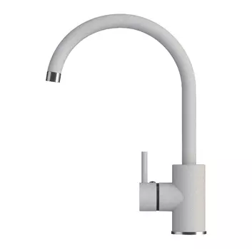 Смеситель Polygran Элара 349477 для кухонной мойки, серый