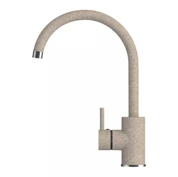 Смеситель Polygran Элара 349514 для кухонной мойки, песочный