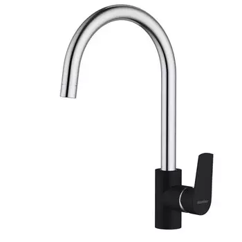 Смеситель RedBlu by Damixa Origin Balance для кухонной мойки черный, 790720000