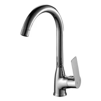 Смеситель Rossinka RS27-23 для кухонной мойки с поворотным изливом