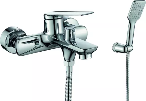 Смеситель Rush Bering BE5535-44 для ванны с душем, хром