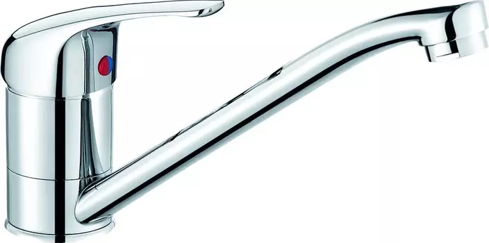 Смеситель Rush Corsica CO4240-27 для кухонной мойки, хром
