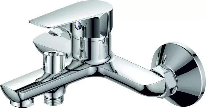 Смеситель Rush Disco DI6935-44 для ванны с душем, хром